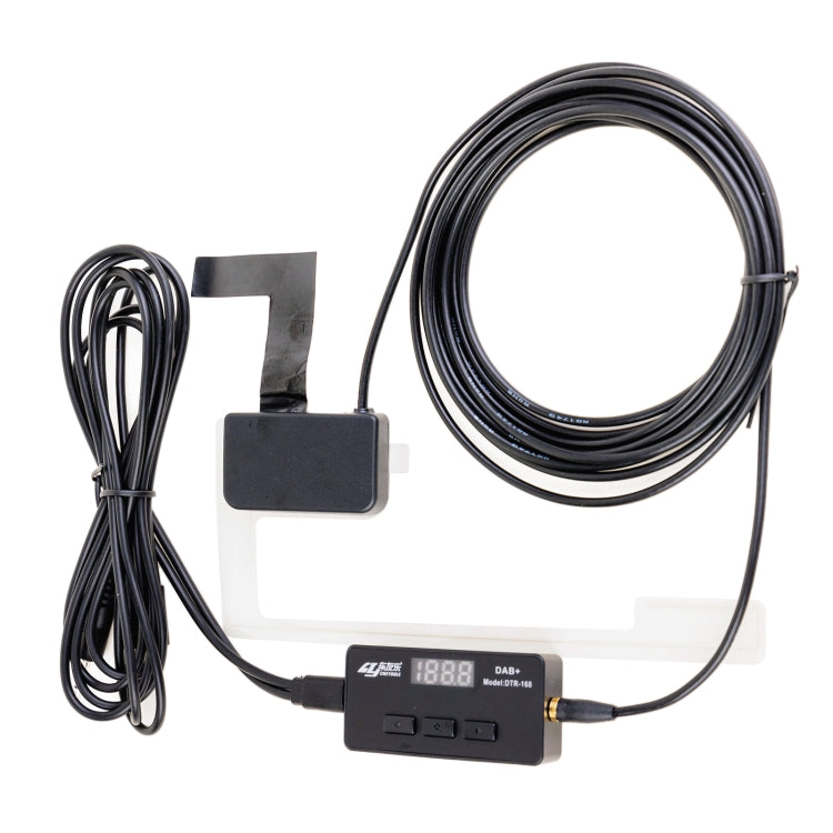 Ricevitore per trasmissione digitale DAB+ per auto con inoltro FM, DAB+ Receiver