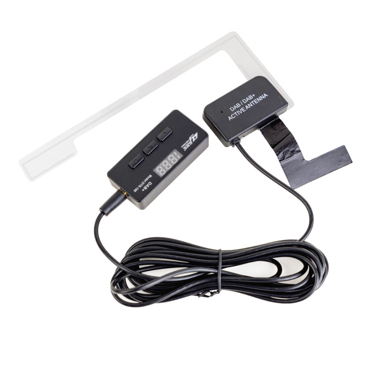 Ricevitore per trasmissione digitale DAB+ per auto con inoltro FM, DAB+ Receiver