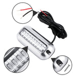2 PCS MK-027 Luce subacquea per nave/yacht 10-30V 27LED impermeabile in acciaio inossidabile, Underwater Light(Red Light), Underwater Light(White Light), Underwater Light(Green Light), Underwater Light(Blue Light)