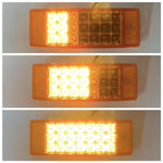 MK-142 DC12V-24V 21 LED Fanale posteriore per auto Luce lampeggiante per acqua corrente