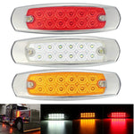 4 pezzi MK-338 DC12-24V camion 12 LED luce di spazio laterale