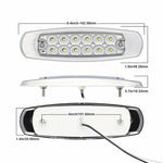 4 pezzi MK-338 DC12-24V camion 12 LED luce di spazio laterale