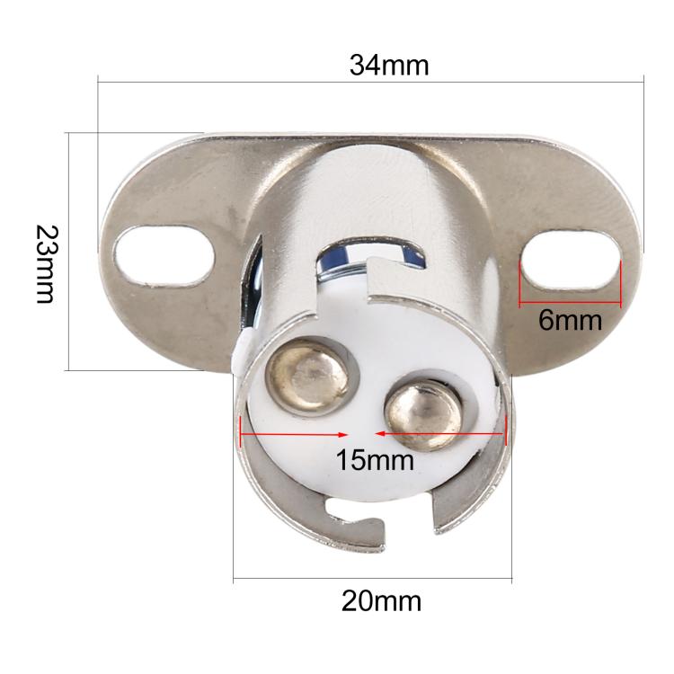 1 paio di portalampada per auto 1157 con base femmina e cavo, 1157
