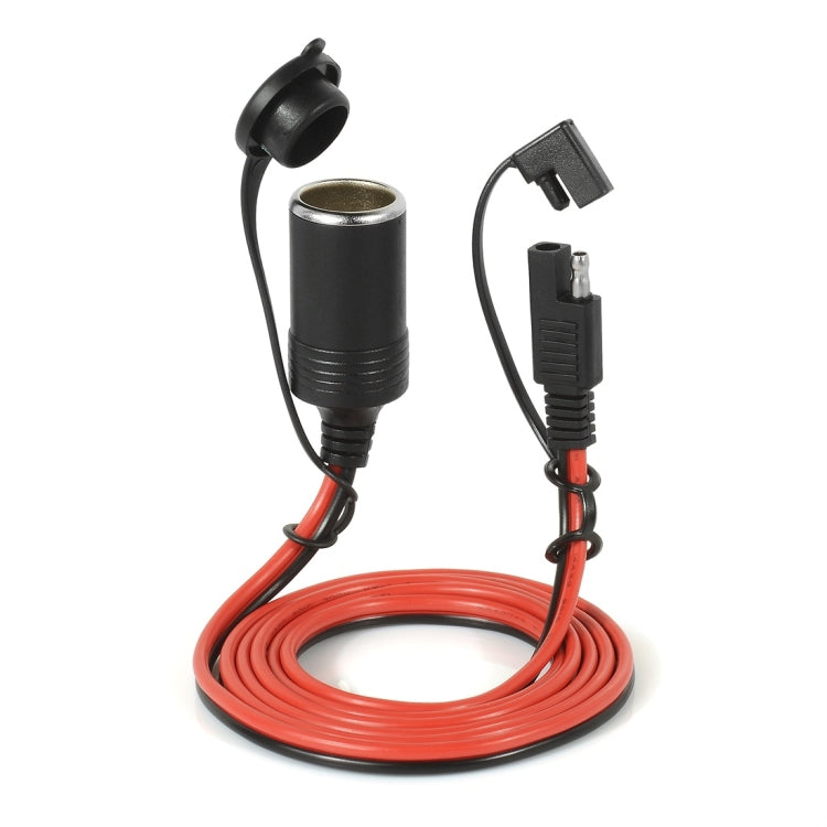 Presa femmina per cavo di prolunga per accendisigari per caricabatteria da auto 12V con cablaggio a sgancio rapido, Female Socket