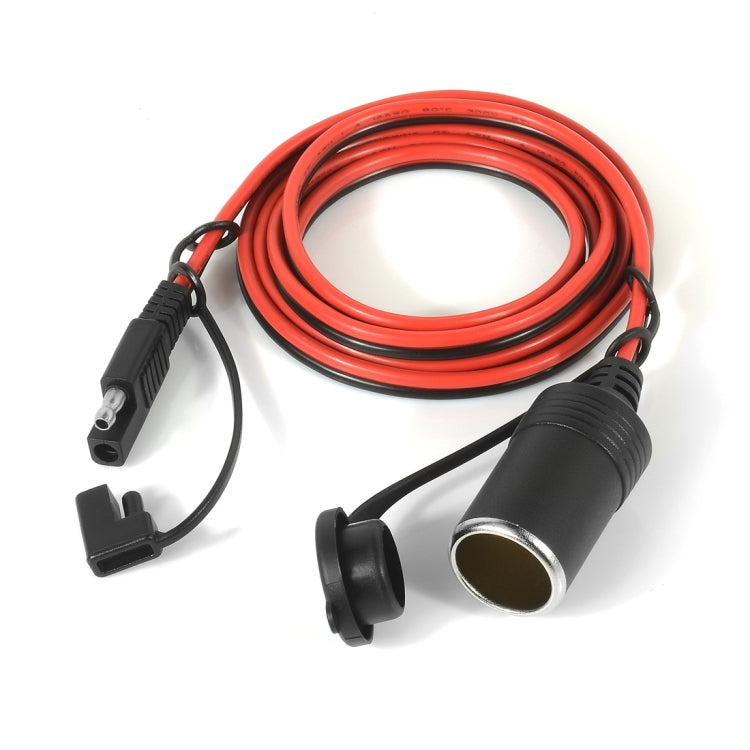 Presa femmina per cavo di prolunga per accendisigari per caricabatteria da auto 12V con cablaggio a sgancio rapido, Female Socket