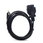 Cavo di alimentazione di emergenza ECU per auto OBD II Salva memoria con presa per accendisigari a clip a coccodrillo, OBD II