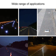 Luce solare quadrata decelerazione stradale per auto