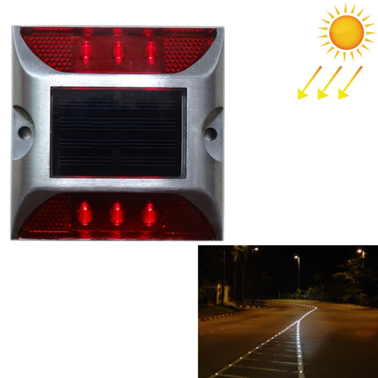 Luce solare quadrata decelerazione stradale per auto