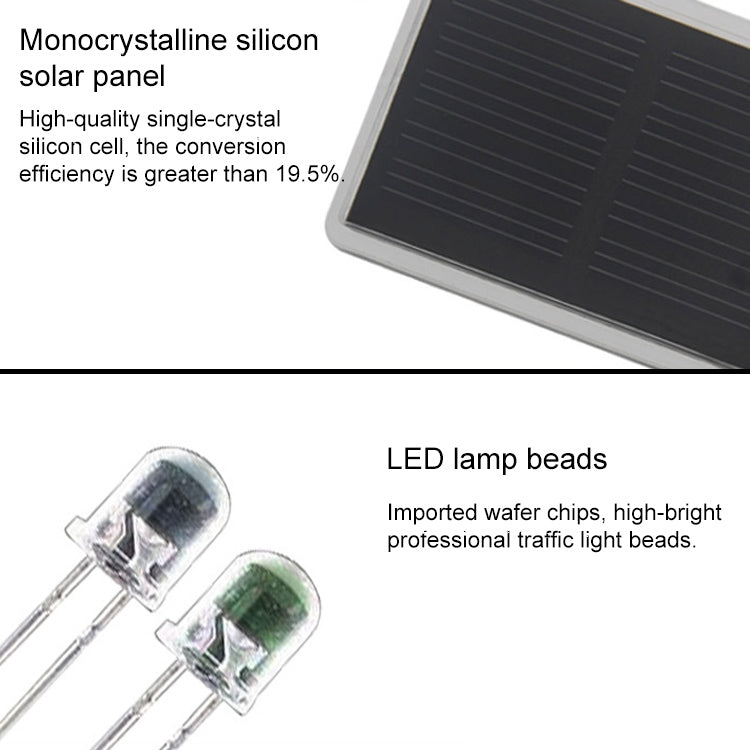 Luce solare a ferro di cavallo IP65 per guida stradale