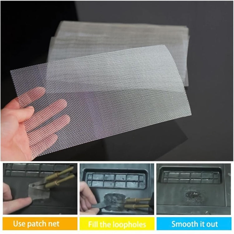 3 in 1 Macchina per la riparazione del paraurti dell'auto Saldatura della rete di riparazione delle crepe nei fori di plastica, Crack Repair Mesh