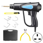 Pinza per kit di riparazione paraurti auto per saldatrice di plastica con cucitrice a caldo da 70 W, spina UK, UK Plug