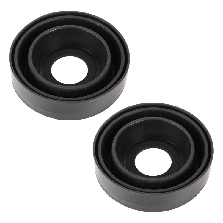 1 paio di coperture antipolvere in silicone morbido per faro universale C-1, C-1