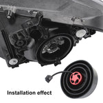 1 paio di coperture antipolvere in silicone morbido per faro universale C-1, C-1