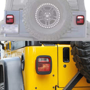 P-018 Copertura fanale posteriore per auto per Jeep Wrangler TJ 1997-2006, P-018