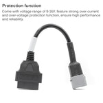 Cavo connettore OBD 16PIN femmina a 6PIN per moto per Suzuki, For Suzuki