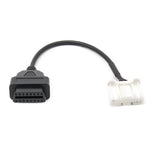 Cavo diagnostico adattatore di rilevamento 20 pin OBD2 per auto per Tesla Model X / S, For Tesla Model X / S