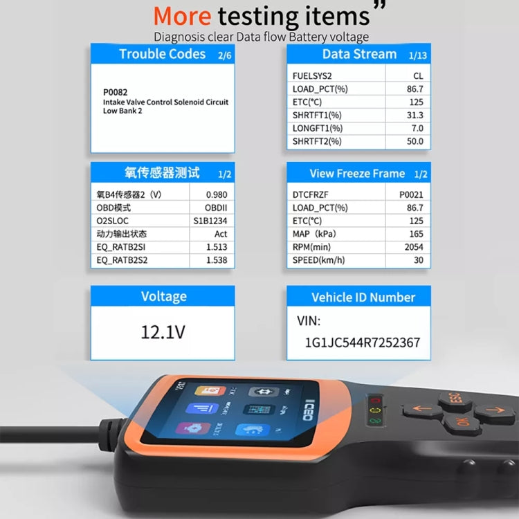 V317 Rilevatore di guasti per auto OBD2 ELM327 Lettore di codici scanner, V317
