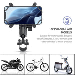 ZH-1558A1 Supporto per telefono in lega di alluminio a forma di X per manubrio moto, ZH-1558A1
