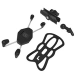 ZH-1558B1 Supporto per telefono in lega di alluminio a forma di X per specchietto retrovisore moto, ZH-1558B1