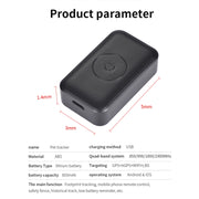 Localizzatore GPS per animali domestici impermeabile P03 2G GPS + AGPS + WiFi + LBS, P03