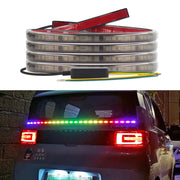 S20-200CM 200cm DC12V-24V Car Rear LED RGB Luci di marcia diurna Striscia Lampada colorata, S20-200CM