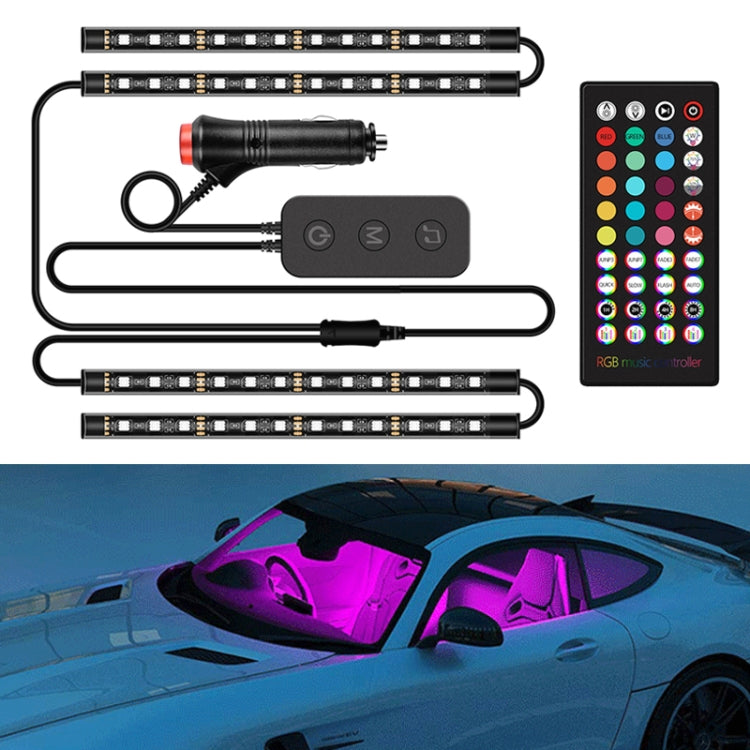 Luce per atmosfera LED RGB colorata per accendisigari Y12, Y12 Cigarette Lighter