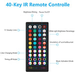 Luce per atmosfera LED RGB colorata per accendisigari Y12, Y12 Cigarette Lighter