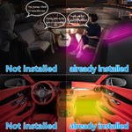 Luce per atmosfera LED RGB colorata per accendisigari Y12, Y12 Cigarette Lighter