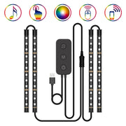 Luce d'atmosfera LED colorata RGB per auto Y12 USB, Y12 USB