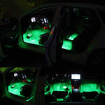 Luce d'atmosfera LED colorata RGB per auto Y12 USB, Y12 USB