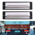 2 pezzi per rimorchio per camion pesanti, guida luminosa 147 LED, luce freno a tre colori