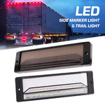 2 pezzi per rimorchio per camion pesanti, guida luminosa 147 LED, luce freno a tre colori