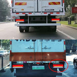 2 pezzi per rimorchio per camion pesanti, guida luminosa 147 LED, luce freno a tre colori