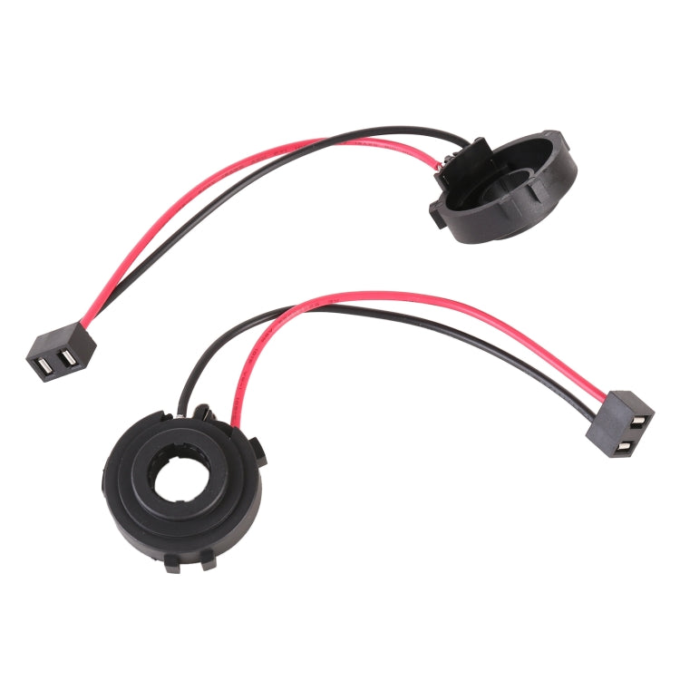 1 paio di portalampada per auto H7 TK-114B con cavo, TK-114B