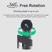 Registratore di guida per auto con rotazione a 360 gradi nascosta con telecamera singola WiFi per auto, WiFi Single Camera