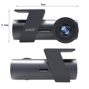 Registratore di guida per auto con rotazione a 360 gradi nascosta con doppia fotocamera WiFi per auto, WiFi Dual Camera