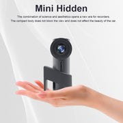 Registratore di guida per auto con rotazione a 360 gradi nascosta con doppia fotocamera WiFi per auto, WiFi Dual Camera