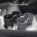 SHUNWEI SD-1054 Portabicchieri per auto per Tesla Modello 3 / Y, SD-1054 (Black), SD-1054 (Grey)