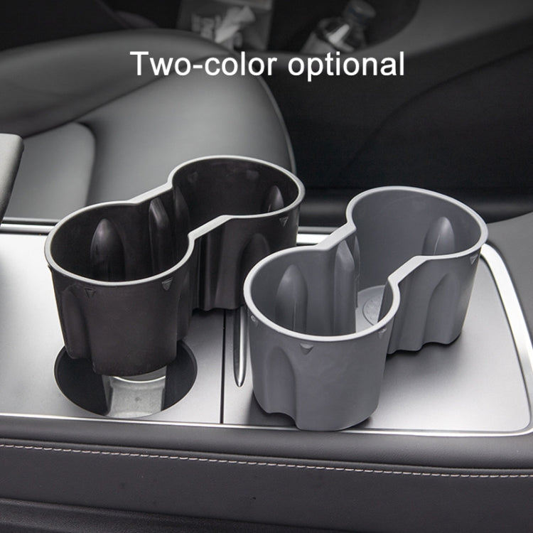 SHUNWEI SD-1054 Portabicchieri per auto per Tesla Modello 3 / Y, SD-1054 (Black), SD-1054 (Grey)