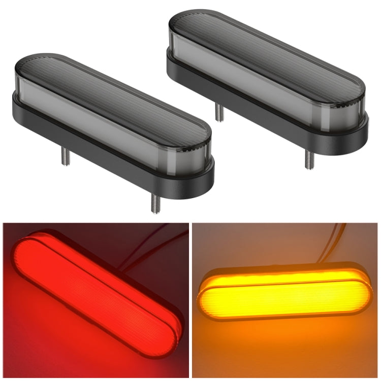 1 paio di indicatori di direzione per luci di stop a doppio colore, Double Color
