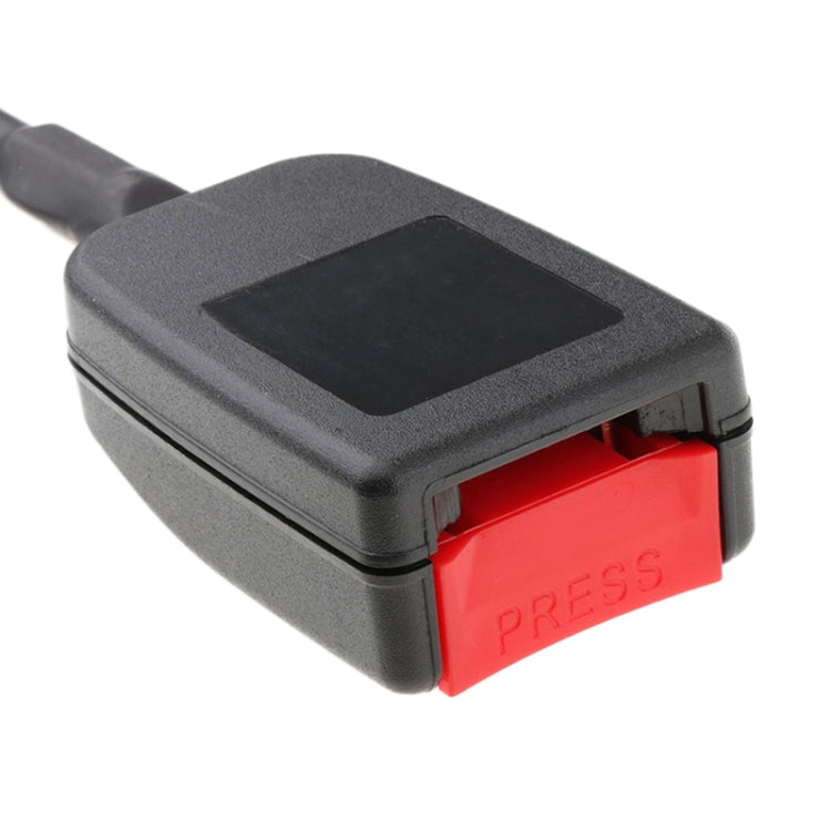 Connettore per fibbie di estensione da 20 cm con clip per cintura di sicurezza per sedile anteriore dell'auto, Extension Strap Length: 20cm