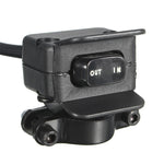 Kit di allarme linea di controllo manubrio per verricello per moto ATV / UTV, Winch Rocker Switch