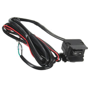 Kit di allarme linea di controllo manubrio per verricello per moto ATV / UTV, Winch Rocker Switch