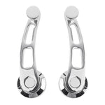 Maniglia a leva per porta a manovella elettrolitica da 4-1/4 pollici per auto per Chevrolet / Ford / Chrysler, For Chevrolet / Ford
