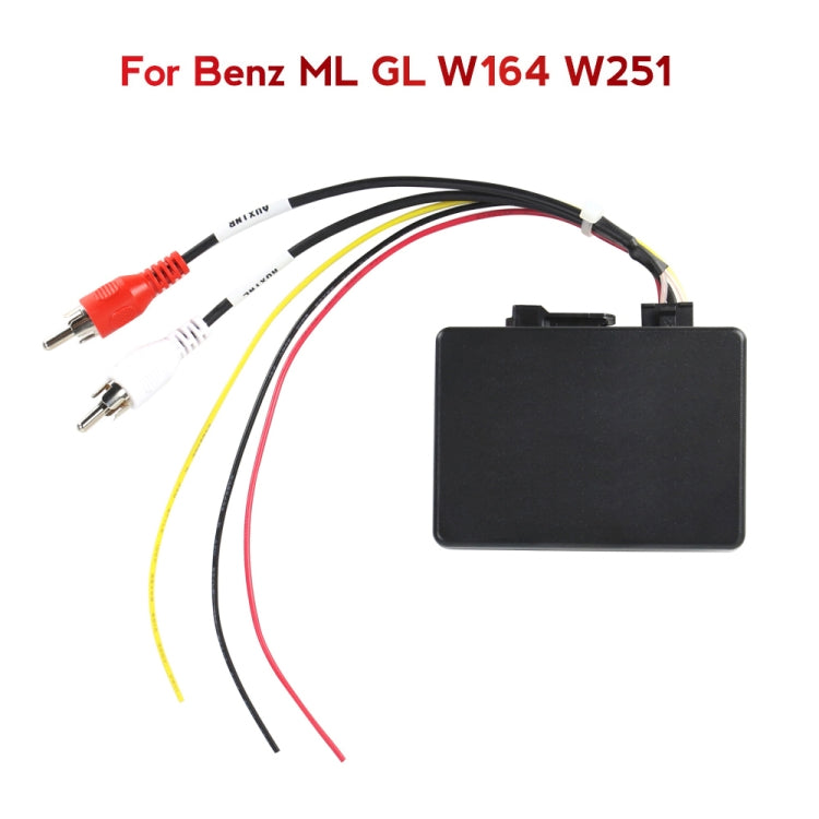 Scatola di conversione per decodifica audio in fibra ottica per auto MOST per Mercedes-Benz W164, For Mercedes-Benz W164