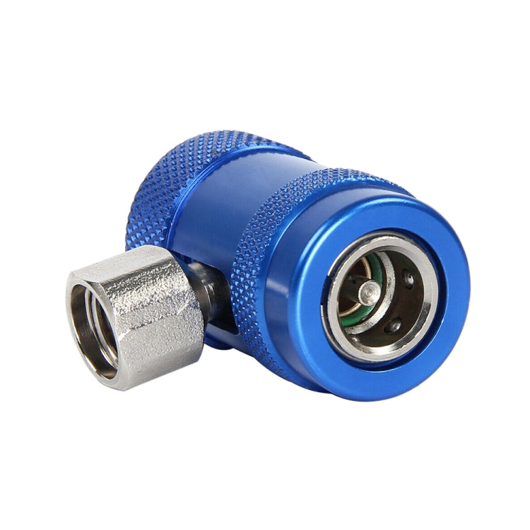 Auto AC R1234YF aria condizionata fluoro 90 gradi giunti rapidi, R1234YF