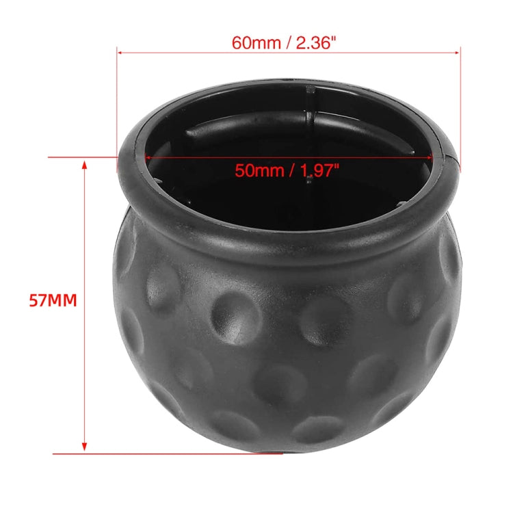 Protezione della sfera di traino del rimorchio del gancio di traino del tappo di copertura della sfera di traino del camion per auto, 1 PCS