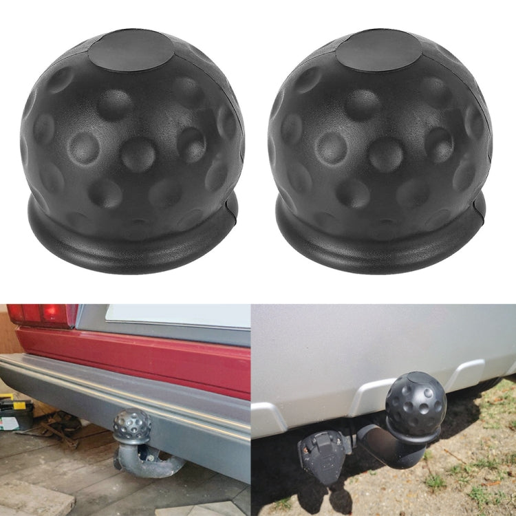 2 in 1 / Set Tappo di copertura della sfera di traino del camion per auto Protezione della sfera di traino del gancio di traino, 2 in 1