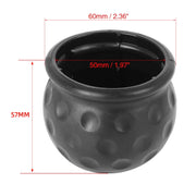 2 in 1 / Set Tappo di copertura della sfera di traino del camion per auto Protezione della sfera di traino del gancio di traino, 2 in 1
