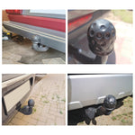 2 in 1 / Set Tappo di copertura della sfera di traino del camion per auto Protezione della sfera di traino del gancio di traino, 2 in 1